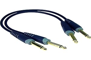 Klotz AU-JJ0060 Audio Patch Cable, Set of 2