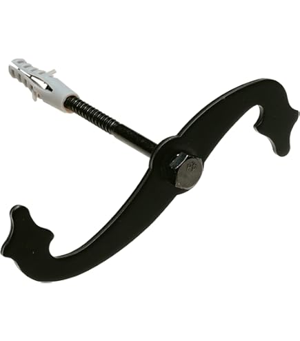 Fermapersiana Regolabile Con Fermo Reversibile - Nero, 180 Mm