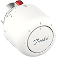 Danfoss Aero Ravl, Thermostatic Radiator Valve With Gas-Filled Thermostatic Bellow And Buil-In-Sensor, White