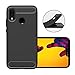 Produktbild Huawei P20 Lite Hülle, Beyeah [Karbon Look] Weich Flexibel Silikonhülle für Huawei P20 Lite (Schwarz)