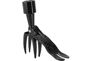 ZONKSTEE Weed Remover Tool, Weed Puller Tool, Stand Up Weeding Tool, Weed Puller Root Remover Tool with 4 Claws, Manual Weeder Tool Hand Weed Root Pulling Tool, Picker, Grabber for Garden & Lawn