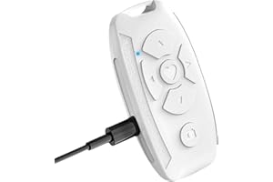 STRONRIVE Kamera Fernauslöser USB Selbstauslöser Bluetooth Fernbedienun, Kamera Auslöser Mit Drahtlose Bluetooth Technologie Für Videoaufnahmen/Umblättern Von Seiten Und E-Book, 10-15 Erfassungsbereich