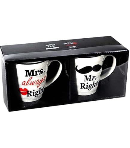 Mr & Mrs Kopjes Set - Cadeau voor Koppels - Keuken | Servies