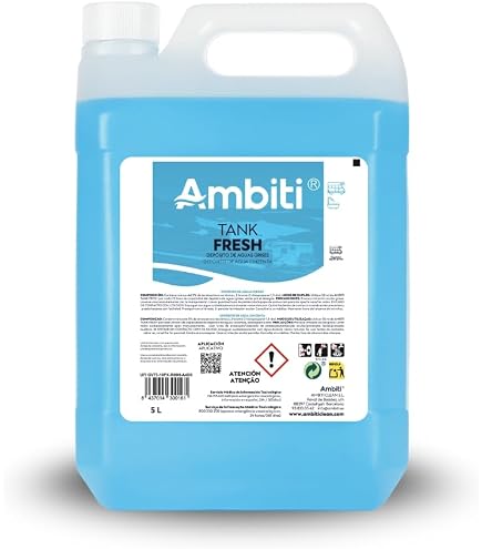 Briebe Camp Chemietoilette – Tragbar, 20 L Abwassertank, 13 L Frischwassertank, Für Camping & Wohnmobil