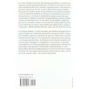 El imperio del miedo: Guerra, terrorismo y democracia (Estado Y Sociedad (paidos))