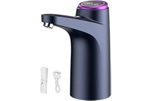 HEEPDD Distributeur D'Eau Électrique Pompe à Bouteille, Pompe à Eau Potable USB Automatique pour Camping et Usage Domestique pour Plus de Confort et de Mobilité
