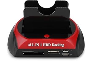 GENERIC Deals Docking Station Multifunzionale usb 2.0 HDD Hard Disk Supporta 2.5" , 3.5" IDE SATA WLX-875