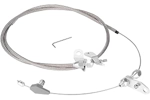 Flätad Kickdown Kabel Transmission C4 Automat Detent | Flätad Nedväxlingswire, Justerbar Växellådsvajer C4 Automat, Kickdown