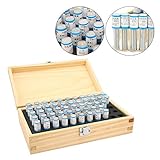 ☁ KLARES ETIKETTIERUNGSDESIGN - Jede Nadelstärke ist mit der entsprechenden Größe gekennzeichnet, die leicht zu identifizieren ist.