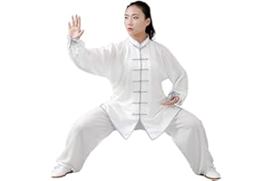 Daoba Tai Chi 2 Pièces Survêtements Arts Martiaux Costume Qi Gong Vêtements Traditionnels Chinois Homme Femme