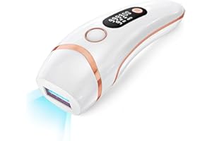HAARLOSY IPL Geräte Haarentfernung Laser für Männer, Frauen- 999,900 Lichtimpulse 3 Funktionen HR/SC/RA und 9 Energiestufen Schmerzlos Haarentfernung für Körper, Gesicht, Bikinibereich