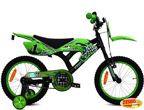 Preisvergleich Produktbild Jungenfahrrad 12 Zoll "Troy Cross" Grün