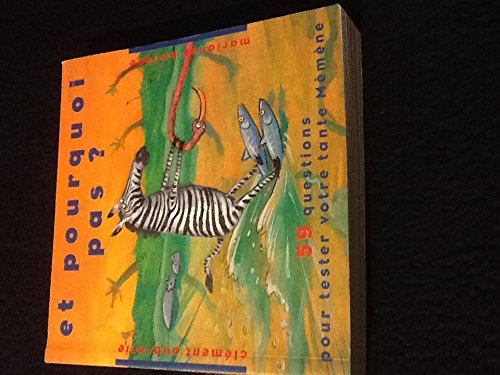 couverture de : Et pourquoi pas ?