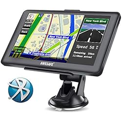 GPS para Coche Pantalla de 7" Nüvi con Bluetooth Gratis de Mapa de Europa Toda la Vida