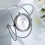 Los anillos dobles abren el diseño de la correa del brazalete y hacen que el reloj sea apto para la muñeca con diferentes tamaños, cómodo y conveniente