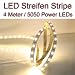 Produktbild LED Stripe Streifen WARMWEISS 240x 5050 LEDs ca. 4 Meter 12V PCBw