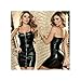 Produktbild EnbaViriwuu Erotic Sexy Lingerie Plus Size Women Erotic Dress Faux Leather Zip Clubwear Exotic Apparel Sex Bondage Costumes Underwear M-XXL L L