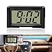 Produktbild okdeals Digitale Uhr für den Innenbereich des Autos, für Schreibtisch, Armaturenbrett, LCD-Display, selbstklebend