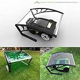 rasenroboter bosch indego 800 4 oder 6 Erdnägel Tevex Rasenroboter-Garage Edelstahl hoch