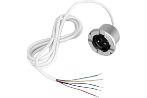 TAIDDA Détecteur de capteur d'alarme de fuite d'eau, détecteur de capteur d'alarme d'alarme d'inondation filaire isolé de salle des machines 12V