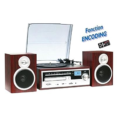 Inovalley - INOVALLEY CH14E Chaîne HiFi vintage avec encodage