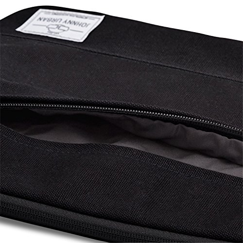 Laptoph  lle 13 - 13 3 Zoll Schwarz - Johnny Urban Canvas Laptop Sleeve Laptoptasche H  lle f  r MacBook Air 13    Pro 13  Surface Book uvm  - 13   13