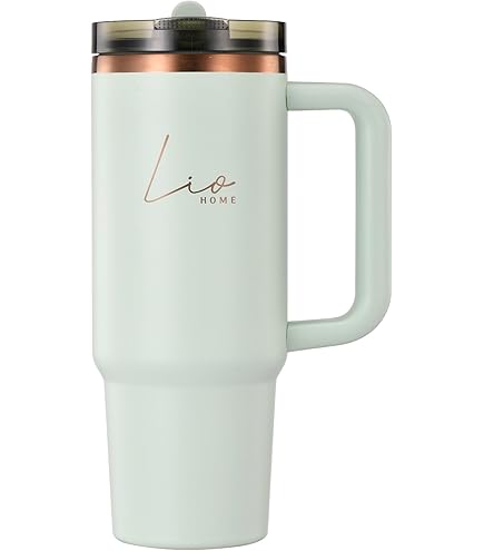 Waterdrop® Gourde Isotherme Avec Paille 1.1 Litre - Froid Pendant 12 Heures, Mug Isotherme, Tasse Isotherme Avec Poignée, Bouteille D'eau En Acier Inoxydable