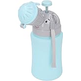 A1 Portable Baby and Kids Potty, Leak Proof Portable Kids Urinal with Elephant Figure (Blue)