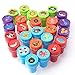 Produktbild XIAOYAO Stempel Kinder Set 26 Stück, Selbstfärbende Stempelset Kinder ab 2 Jahre, Mitgebsel für Kinder (Jungen Piraten)