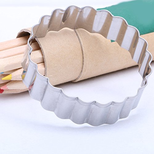 Befaith Zahn Biskuit Form Edelstahl Scherblock Kuchen Kuchen Backen Werkzeug - 2