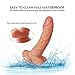 Produktbild Ertfren-Tshirt 6,1 Zoll handfreies riesiges echtes Fleisch Dîld Frauen Spielzeug mit Saugnapf