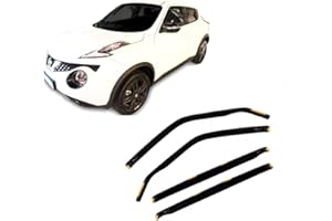 J&J AUTOMOTIVE Derivabrisas para Nissan Juke 2010-2020 4 piezas