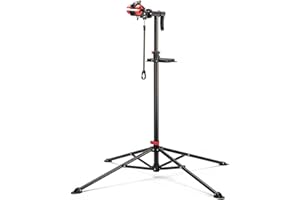 CXWXC Bicycle Repair Stand for Bike Maintenance, Up to 30 kg, Height Adjustable, Foldable and 360° Rotatable Bike Maintenance Stand for MTB, Road Bike
