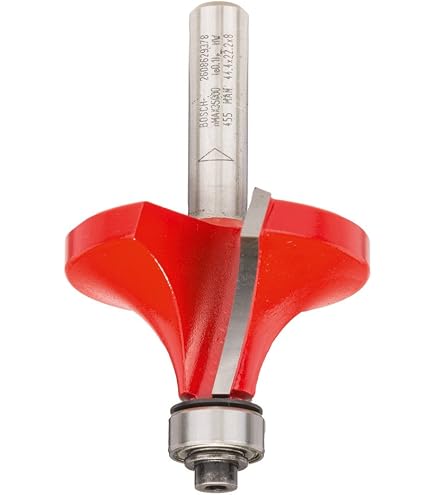 Fraise à Rayon Concave CMT K938-187 - Pour Arrondir Les Bords Du Bois - Ø8mm