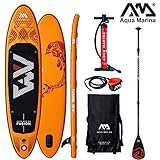 Aqua Marina Fusion 2019 Sup Board Gonflable Levez-Vous de Planche de Surf Paddle Pagaie