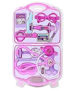 AEC Smiles Creation My Family Operated Plastic Doctor Set (Multicolour)