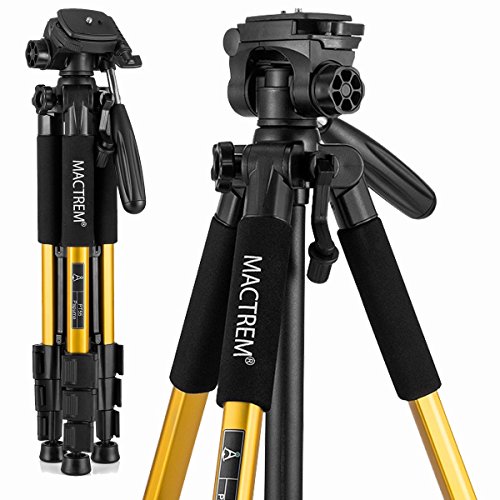 Tr  pied Cam  ra Flexible - Mactrem Flexible Tr  pied PT55 Complet Avec Rotule pour DSLR EOS Canon Nikon SONY - Tr  pied pour Voyage  Jaune 