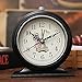 Produktbild Cunclock Retro Stil mechanische Glocke Klein Alarm stumm Nach Bett Desktop Clock Hell und kreativen Studenten 11 Schwarz Paris Turm