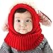 Etosell Lovely Warm Toddler Kids Baby Unisex Woolen Kintted Scarves Cap