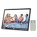 Produktbild Andoer 15 inch TFT LED Digital Bilderrahmen mit MP4/MP3/e-book/Uhr/Kalender/High-Definition 1280x800 Pixel-Display mit Touch-Taste/Infrarot-Fernbedienung/Unterst¨¹zt 14 Sprachen mit Halter 100V-240V