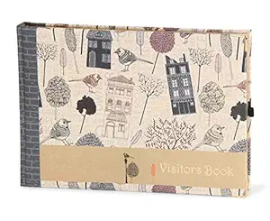 Nightingale visitor notebook A4 size cloth classic printing