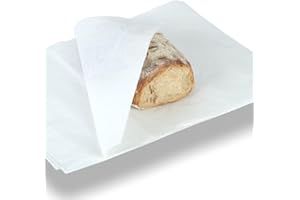 ‎WERTPACK Bäckerseiden, Brotseiden, Seidenpapier, natur, 37,5 x 50 cm, ca. 12,5 kg, 12,5 Kilo