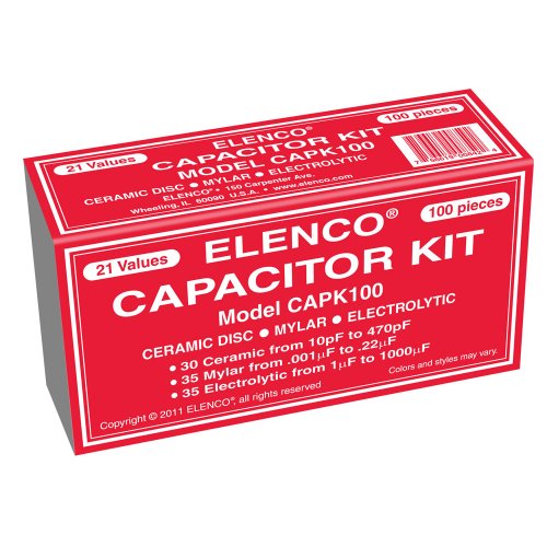 Elenco100 Capacitor Component Kit - CAPK-100