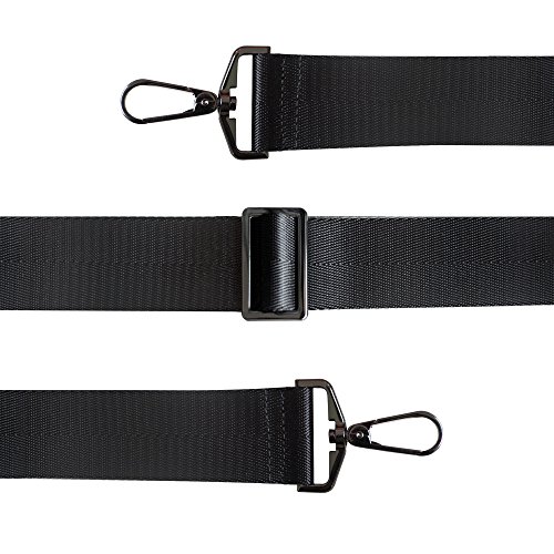 Hibate Ersatz Nylon Schultergurt Tragegurt Schulterriemen für Koffer Reisetaschen Sporttaschen Notebook-Hüllen Tasche kuriertasche - 5