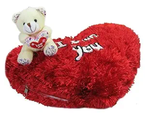 Tickles Teddy I Love You Cushion Kids Boy Girl Gift