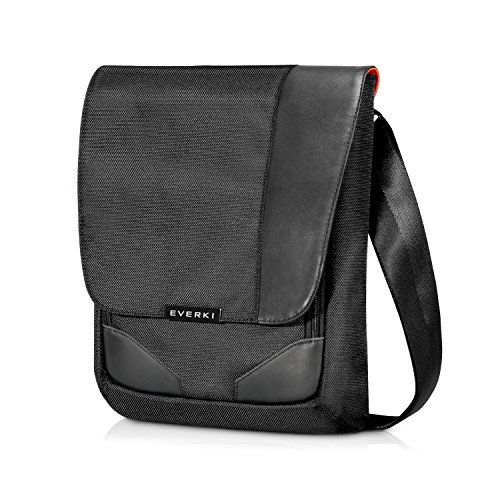 Everki Venue XL     Premium RFID Mini Messenger f  r iPad Pro 12 Zoll Surface Pro MacBook 12 Zoll Tablet bis 13 Zoll mit durchdachtem F  cher-Konzept 