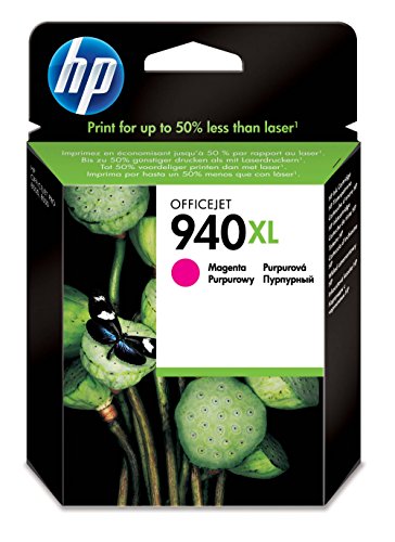 HP 940XL Cartouche d'Encre Magenta Grande Capacité Authentique (C4908AE)
