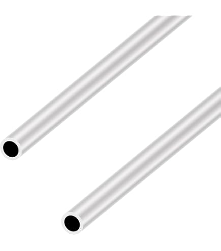 Aluminium Rundrohr AW-6060 33x2 Mm – Auf Zuschnitt 400 Mm, AlMgSi05, Roh, Für Drehen/Fräsen/Bohren, Schweißen, Eloxieren, DIY & Industrie
