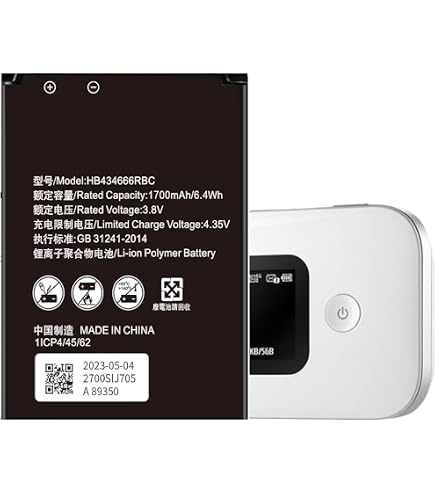 BATTERIA PER HUAWEI POCKETCUBE MODEM ROUTER HB434666RBC E5573 QUALITA' ORIGINALE