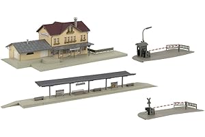FALLER 239007 N zestaw promocyjny Dworzec kolejowy Dennenberg Rozstaw toru N